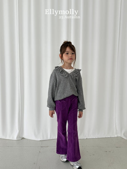 ELLYMOLLY heart pocket bootcut (90-145cm)