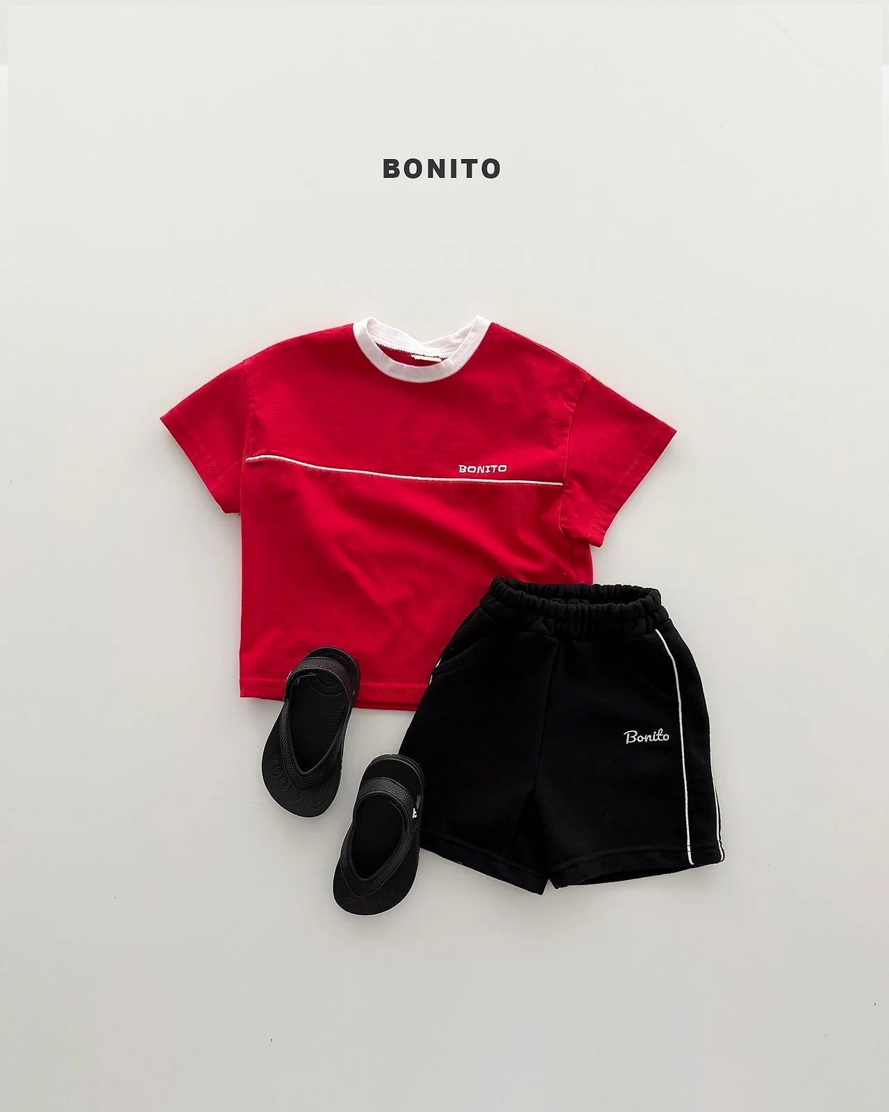 Bonito line cut tee (~80-140cm)