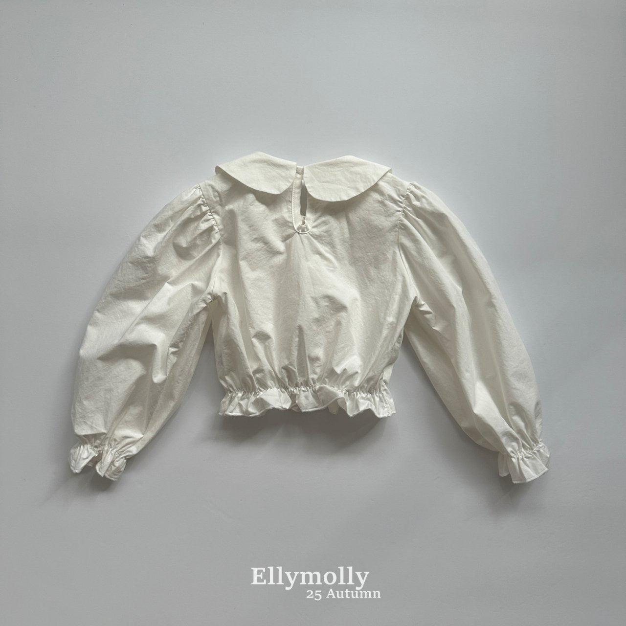 ELLYMOLLY sugar collar blouse (90-145cm)