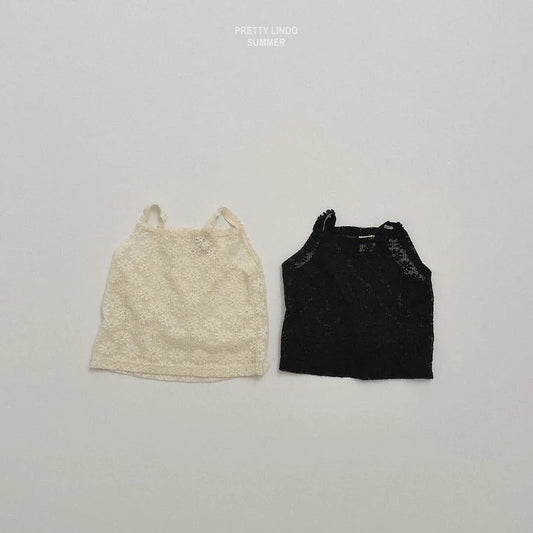 Lindo Flower Knit Sleeveless T (85-125cm)