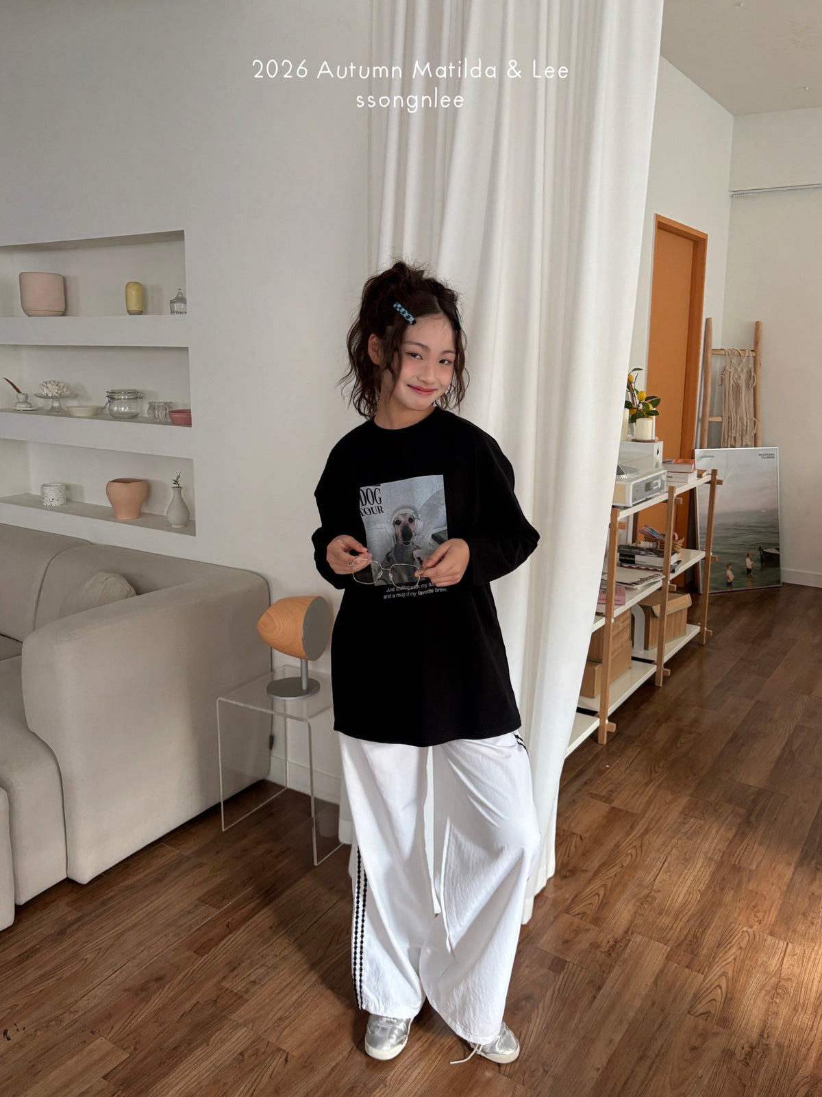 matilda&lee flower line pants (85-165cm)