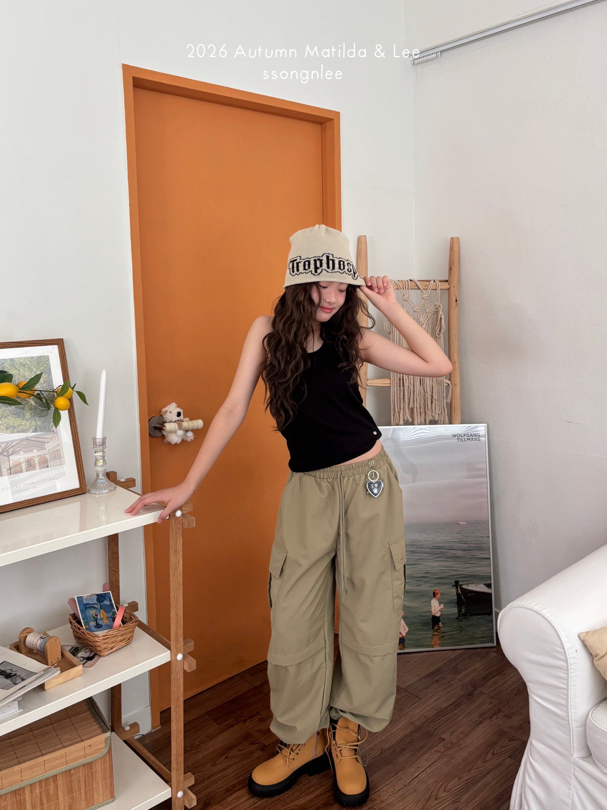 matilda&lee cargo pocket pants (85-165cm)