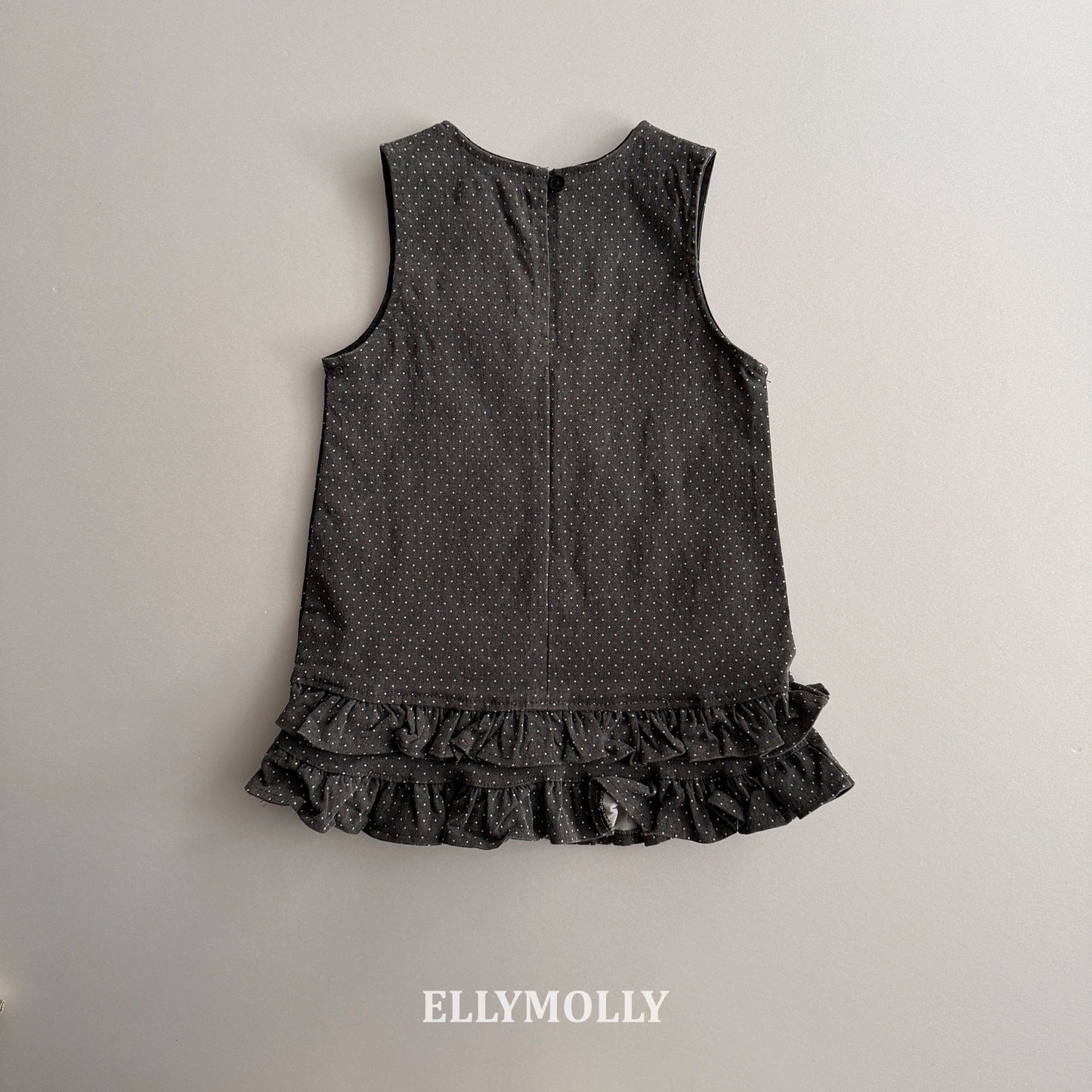 ELLYMOLLY little pocket frill ops (90-145cm)