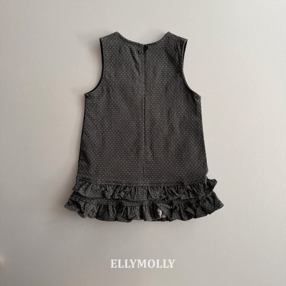 ELLYMOLLY little pocket frill ops (90-145cm)