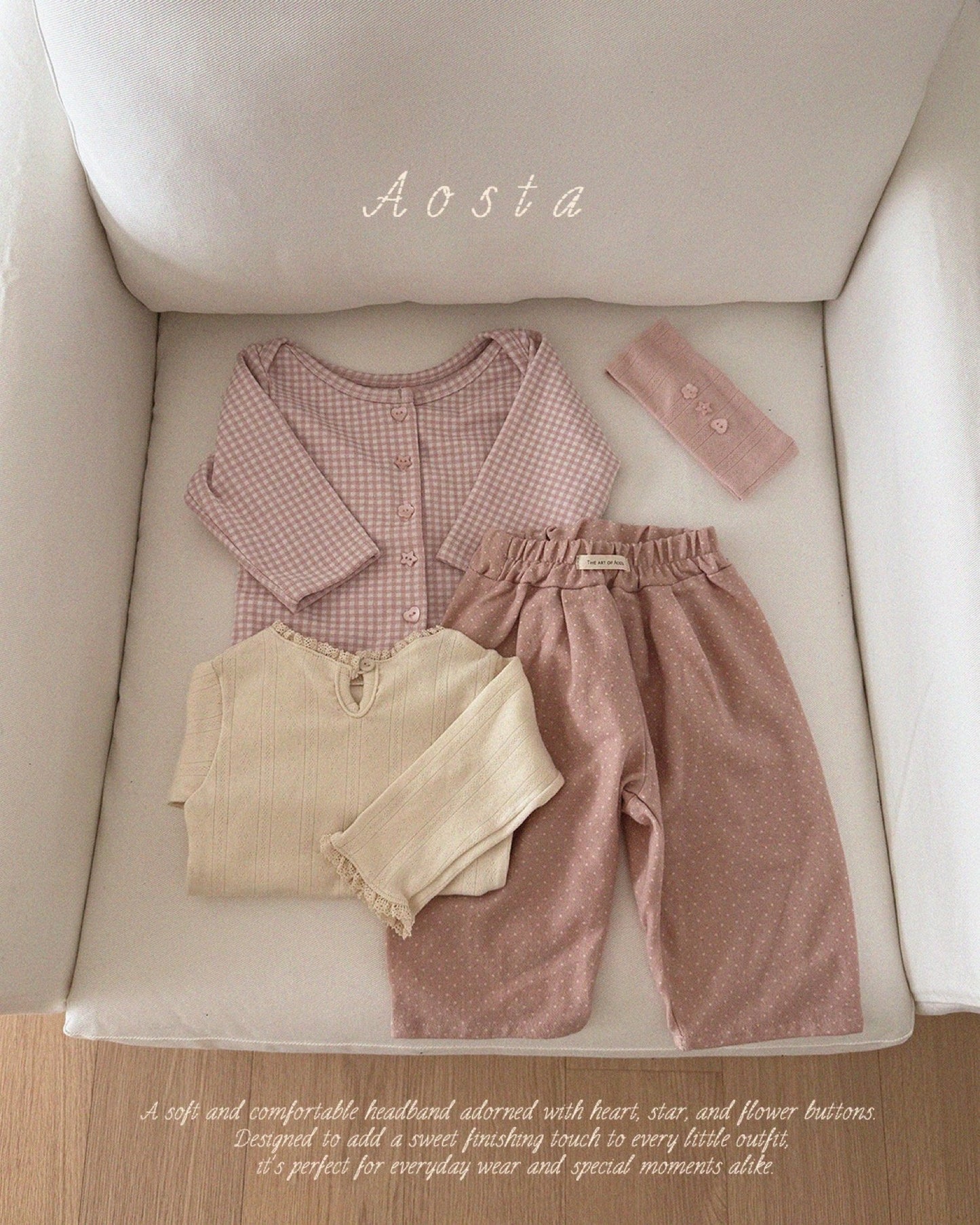 Aosta milk dot pants (~70-115cm)