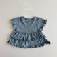 aosta Linen kang kang blouse (70-110cm)