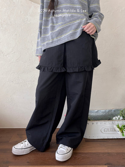matilda&lee ruffle skirt pants (85–165cm)