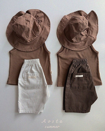 Aosta everyday sleeveless tee (~70-115cm)