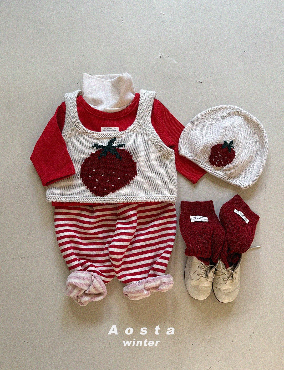 Aosta knit o vest (~80-115cm)