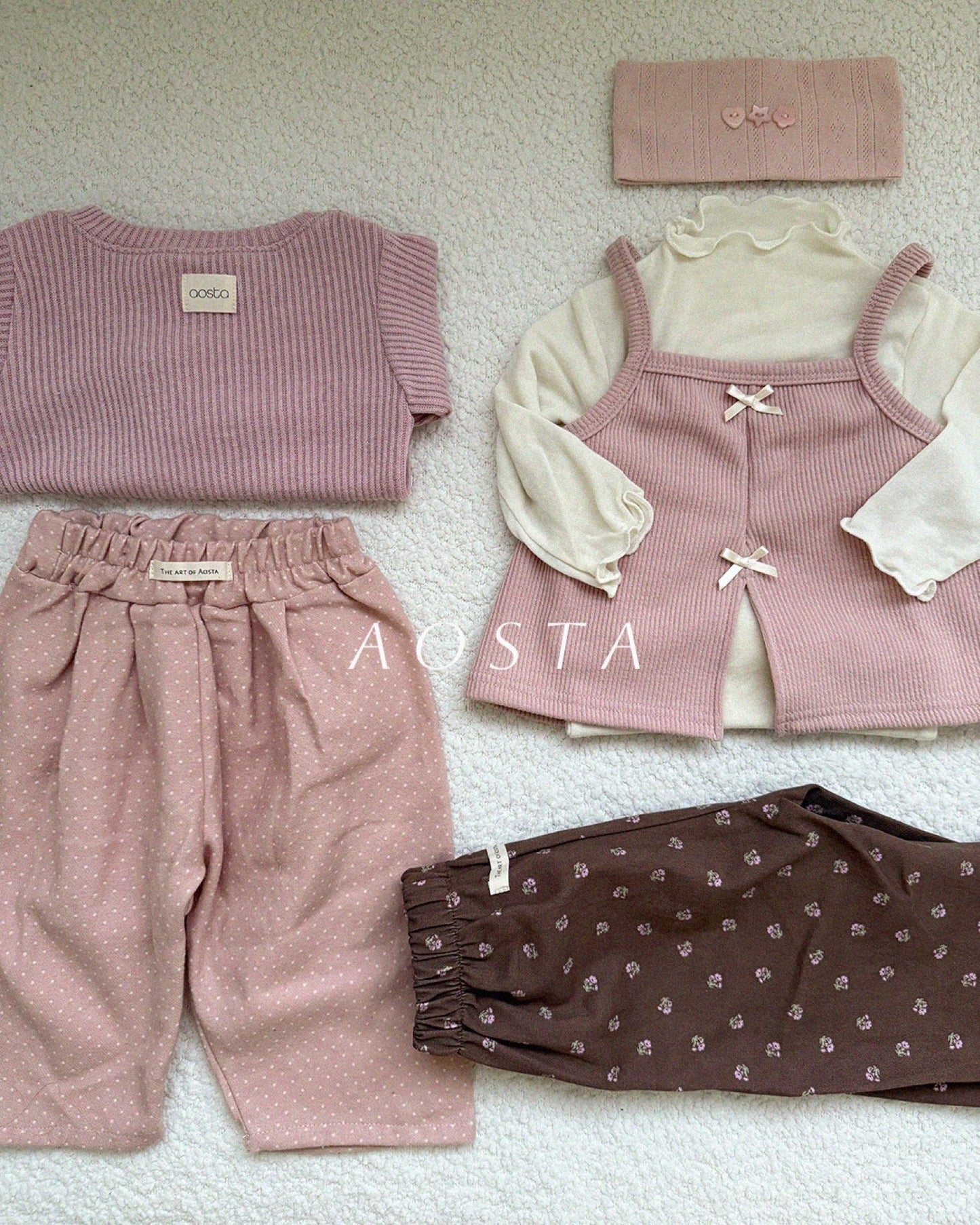 Aosta milk dot pants (~70-115cm)