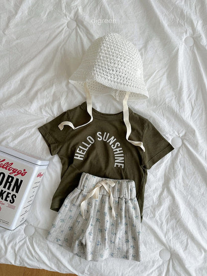 Digreen hello sunshine tee (85-130cm)
