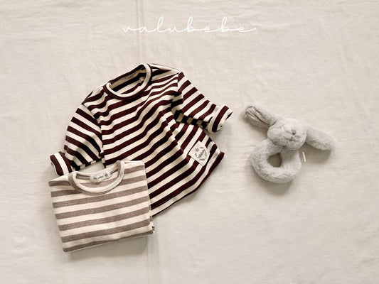 Valubebe 條紋小標上衣 (~70-110cm)