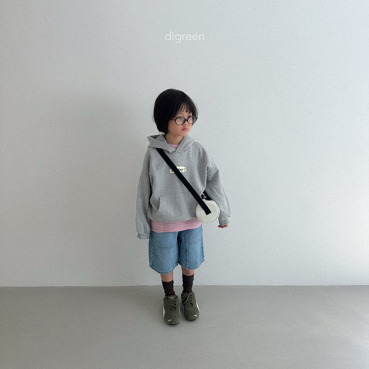 digreen sunday hoodie (90-130cm)