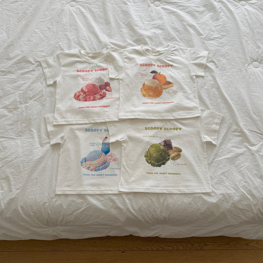 ninibello scoop scoop short sleeve t-shirt(baby)
