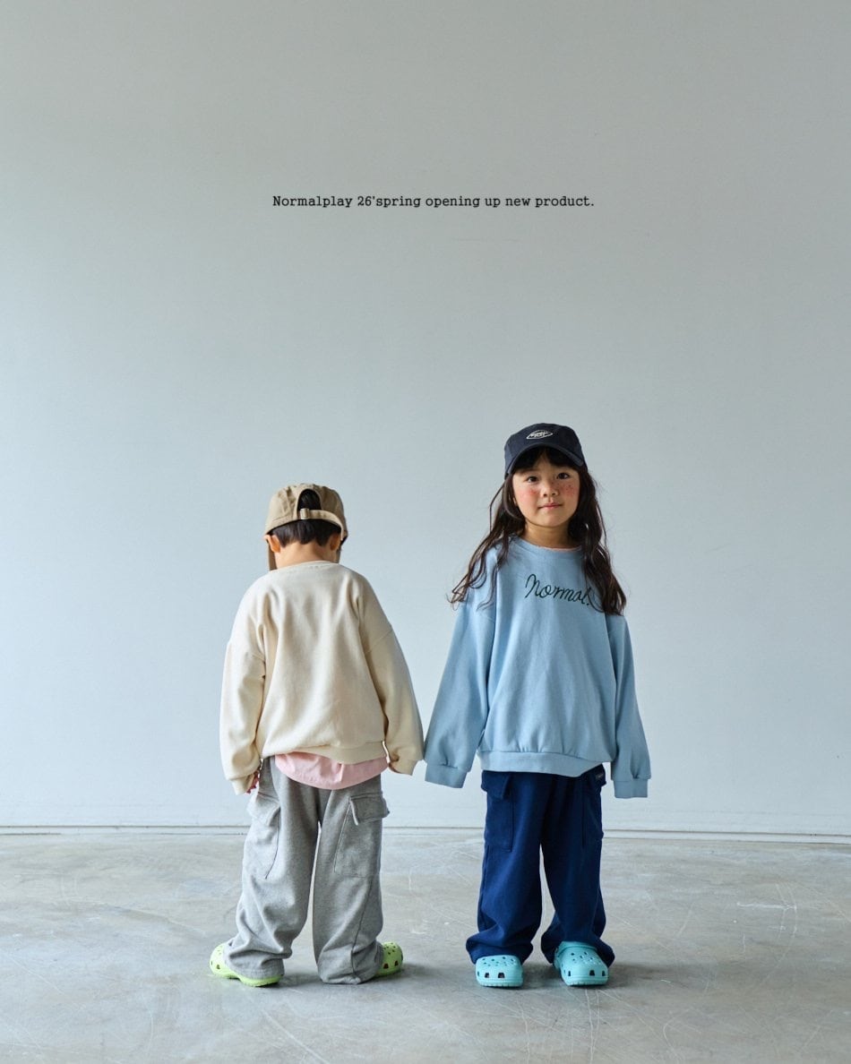 normalplay normal spring cargo pants (75-140 cm)