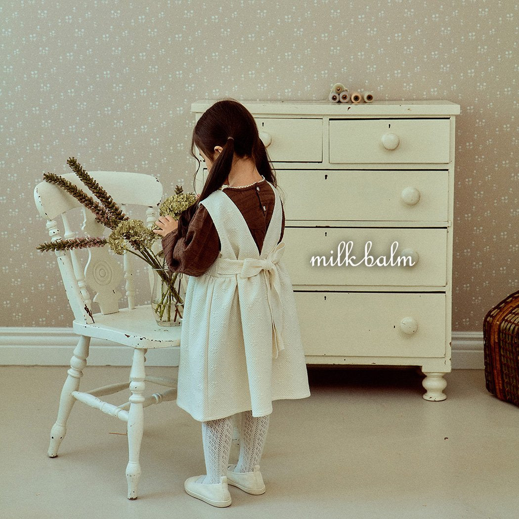 milkbalm embossed jacquard ops (75-125cm)