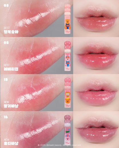 Colorgram x Wiggle Wiggle 聯名限量版玻璃唇釉🐻