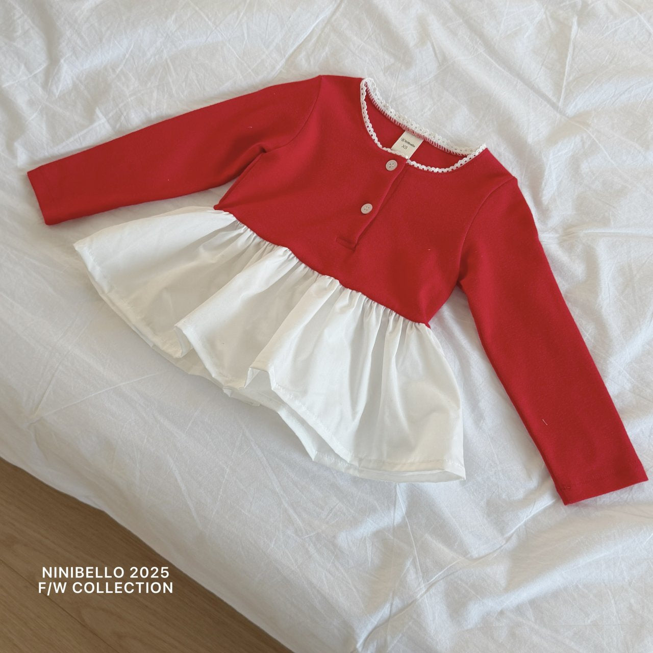 ninibello tulip layered tee (80-130cm)