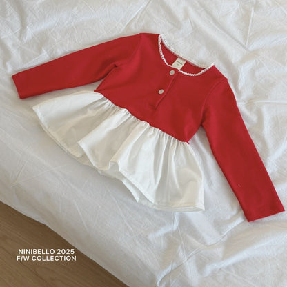 ninibello tulip layered tee (80-130cm)