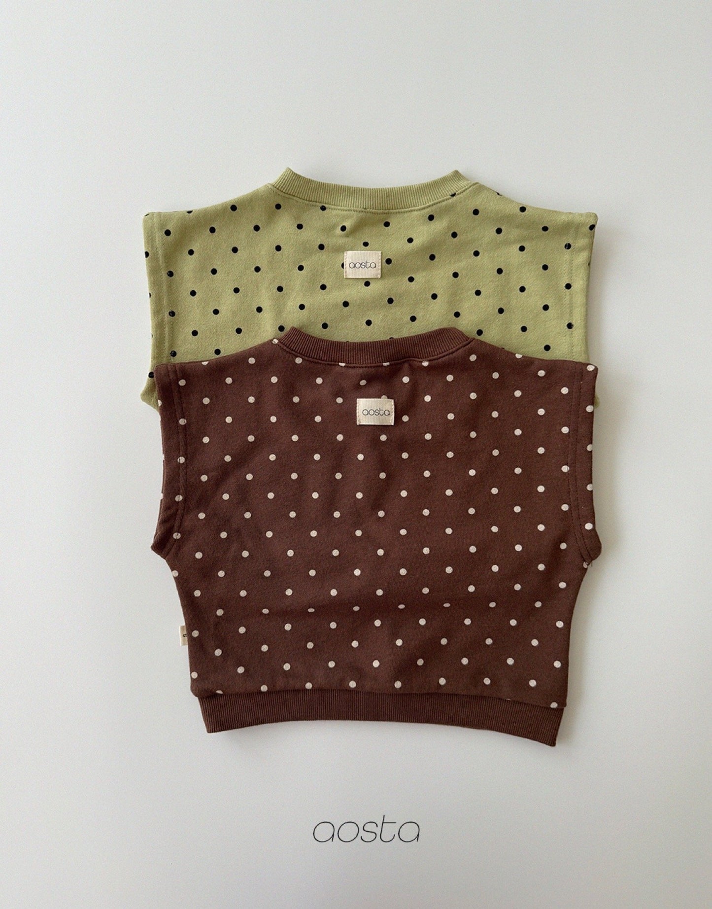 Aosta dot tongtong vest (~70-115cm)