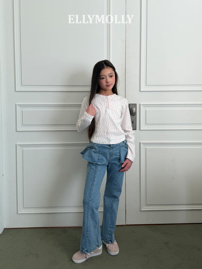 ELLYMOLLY pin eyelet top (90-145cm)