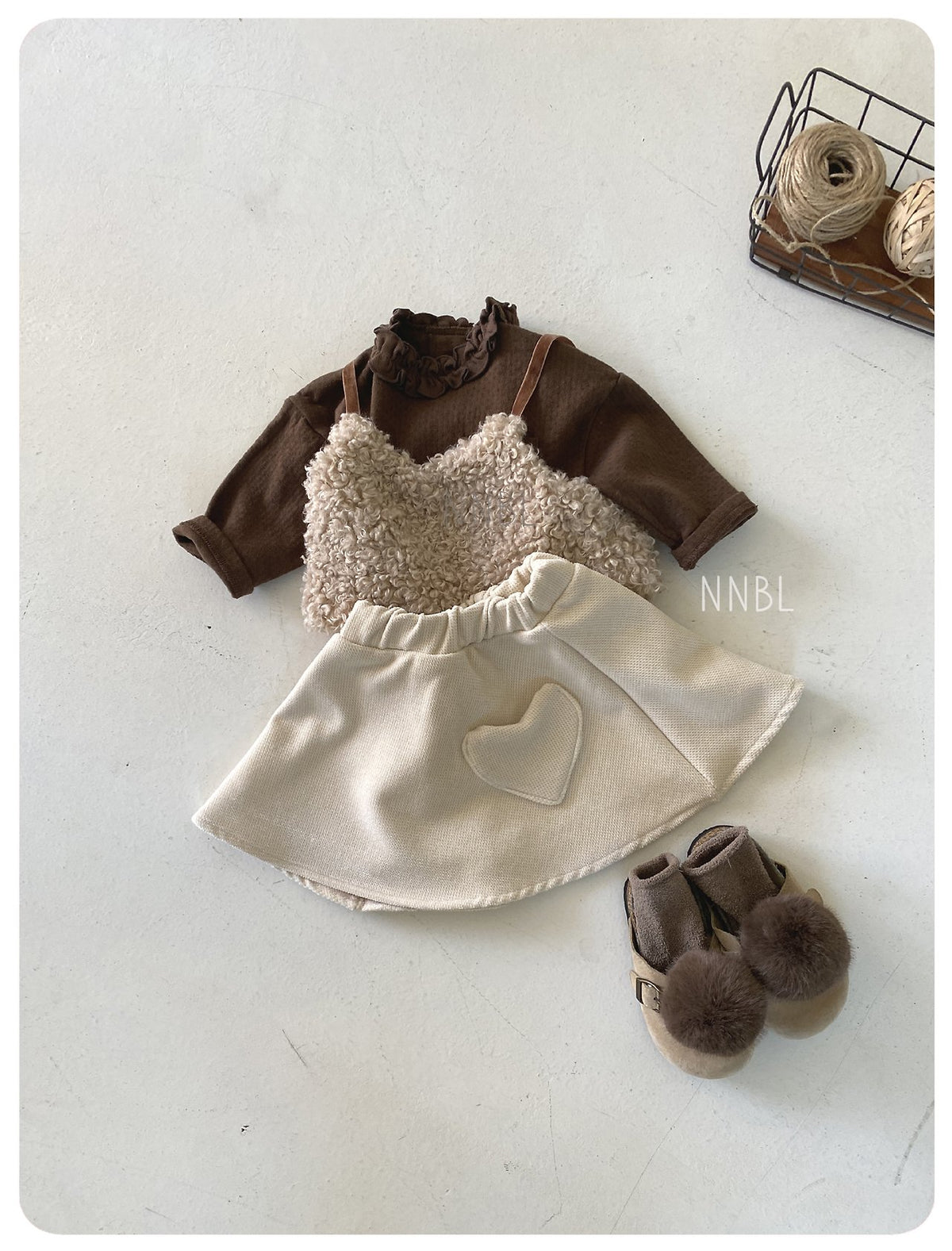 nunubiel heart skirt (75-120cm)