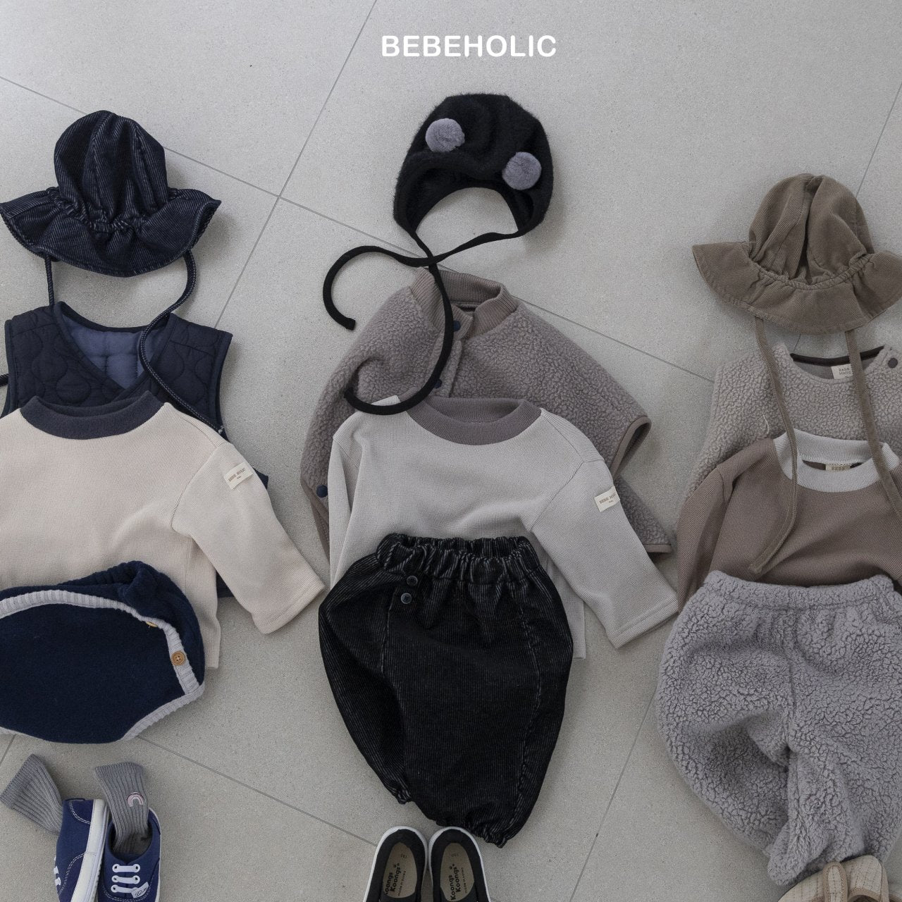 bebeholic rookie layer polar tee (3-18m)