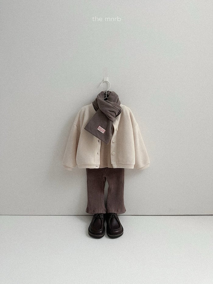 minirobe bello ribbed cardigan (70-110cm)