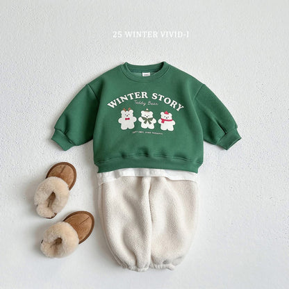 Vivid 聖誕小熊上衣 (75-135cm)