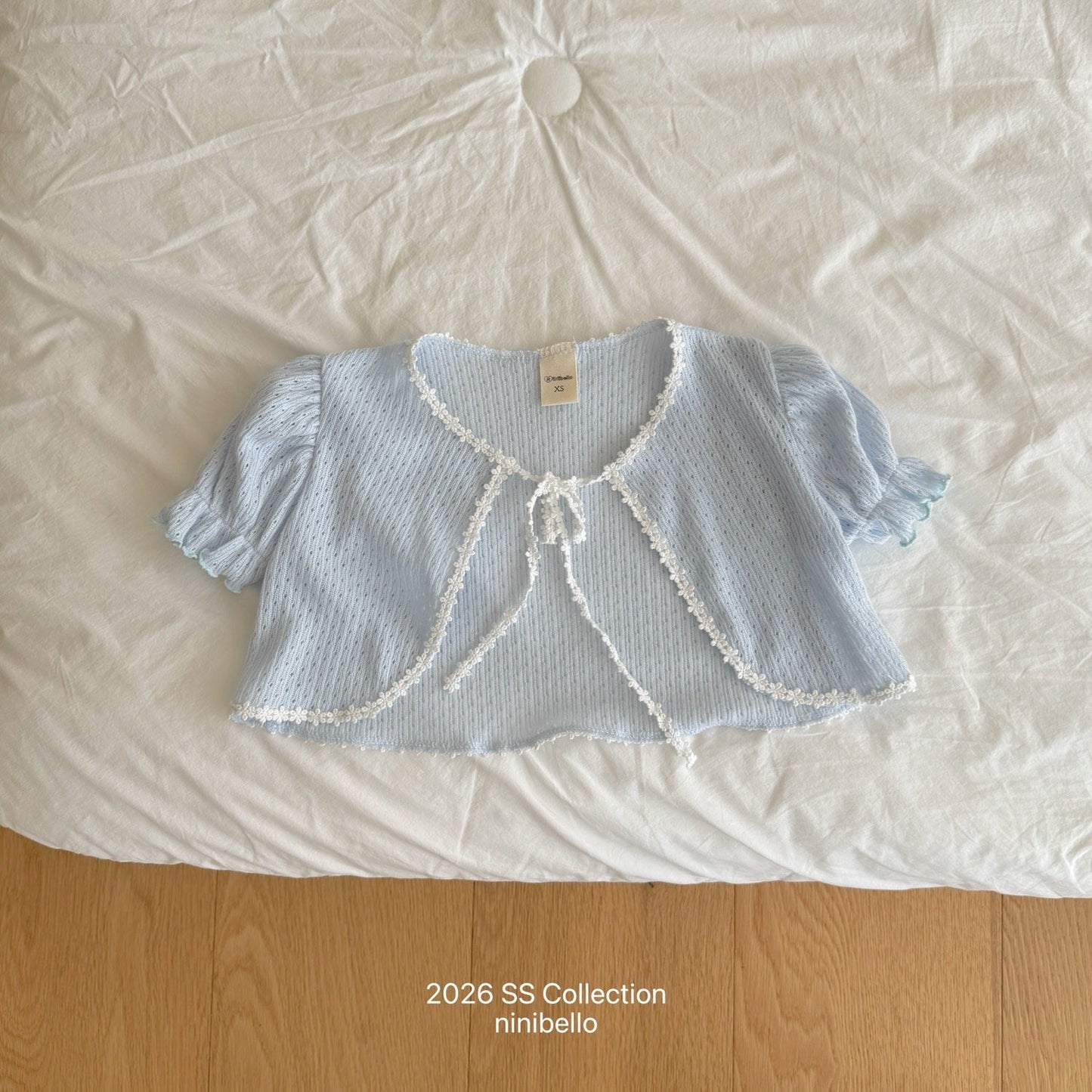 ninibello margaret puff cardigan (80-130cm)
