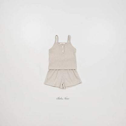 Bebenine Ribbed Tank Set (65-110cm)