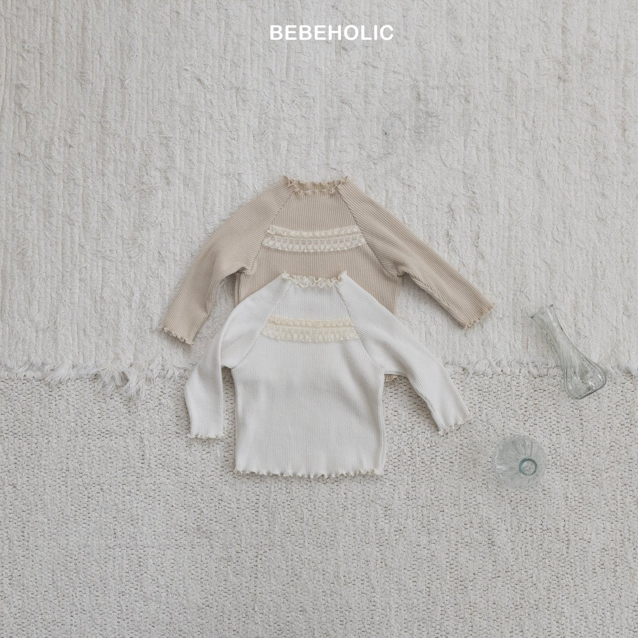 bebeholic louis lace tee (3-18m)