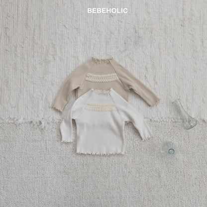 bebeholic louis lace tee (3-18m)