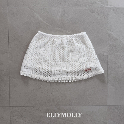 ELLYMOLLY logi crochet sk (90-145cm)
