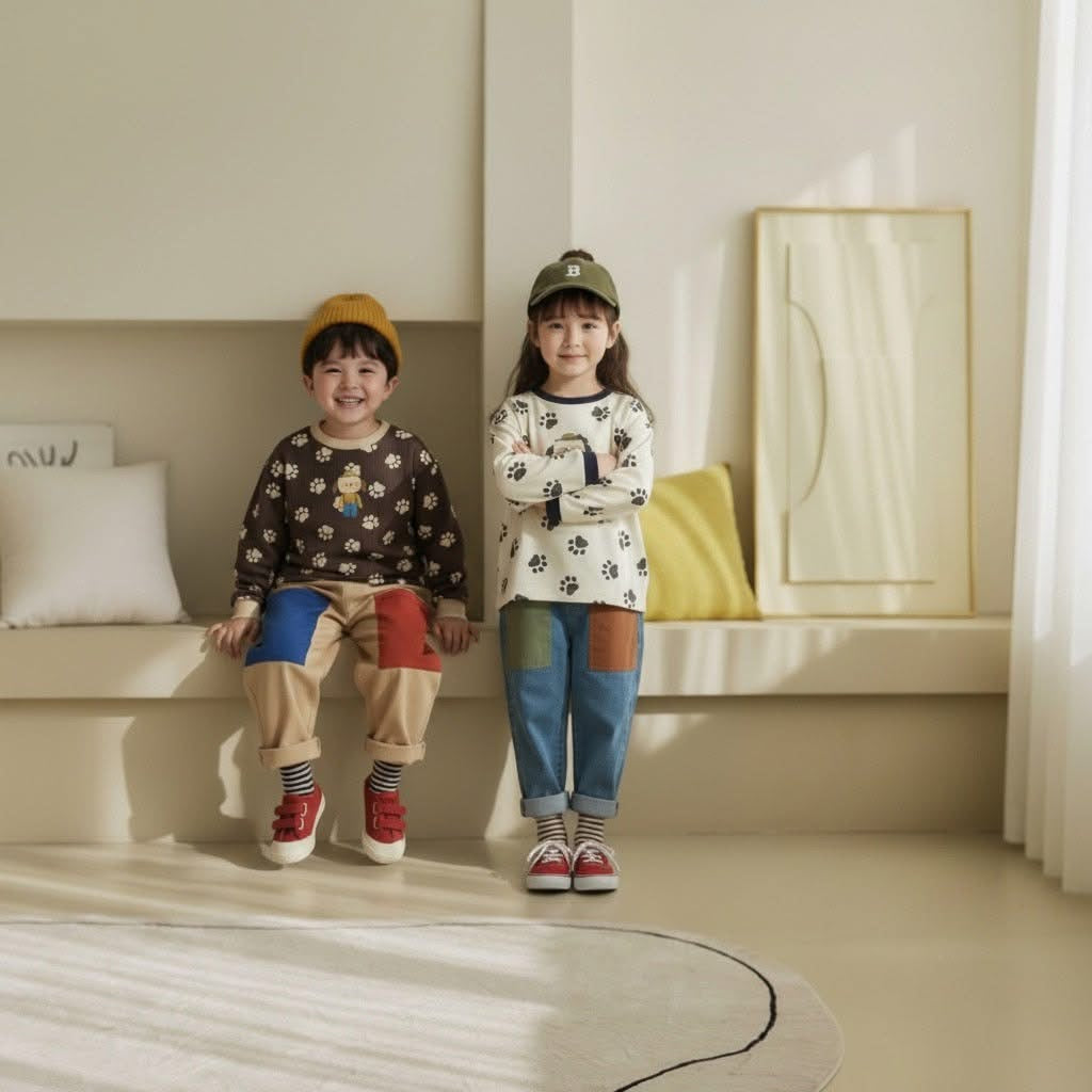 Orangemom 狗狗腳板上衣 (95-140cm)