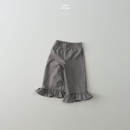 LINDO sweet plaid pants (80-125cm)