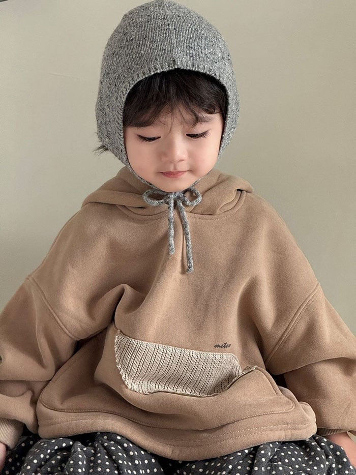 aiai cocoa beanie hoodie (kids 90-130cm)