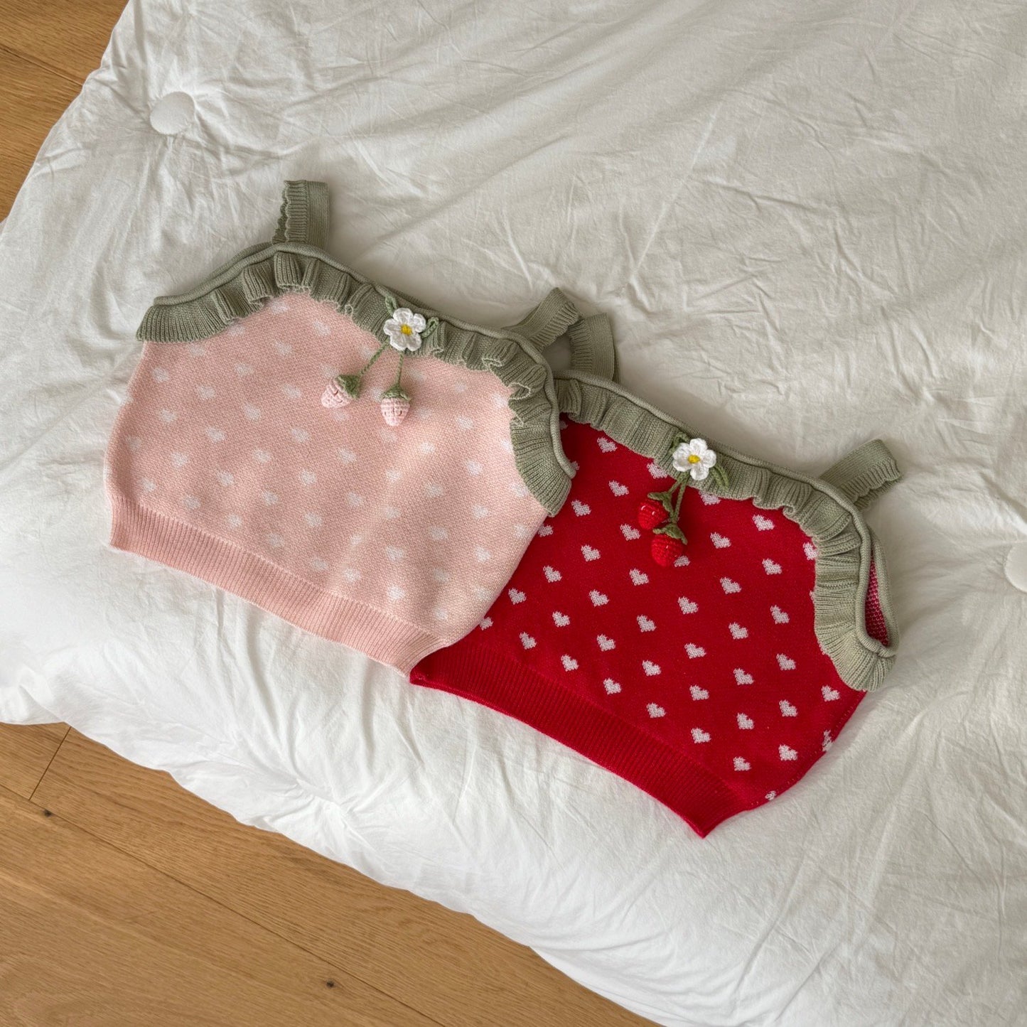 ninibello heart berry knit (90-125cm)