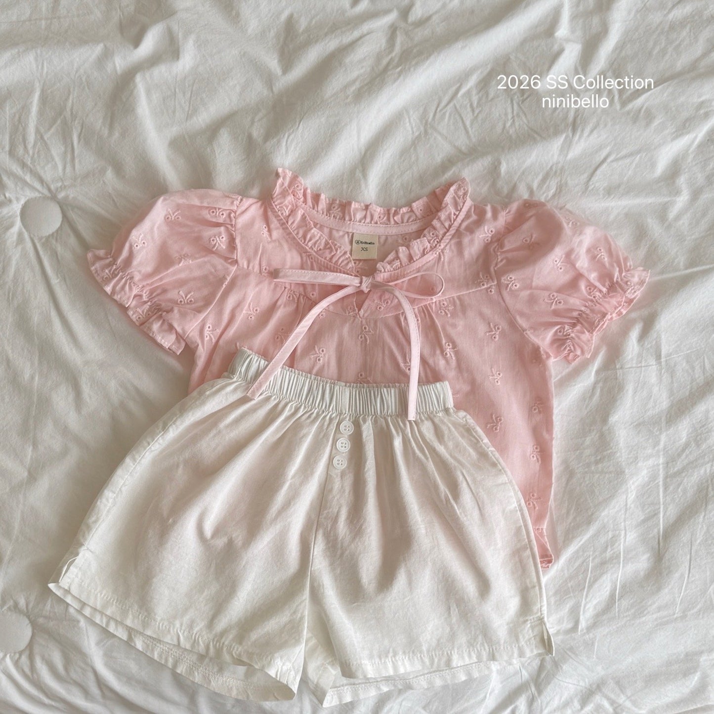 ninibello rosie embroidered blouse (80-130cm)