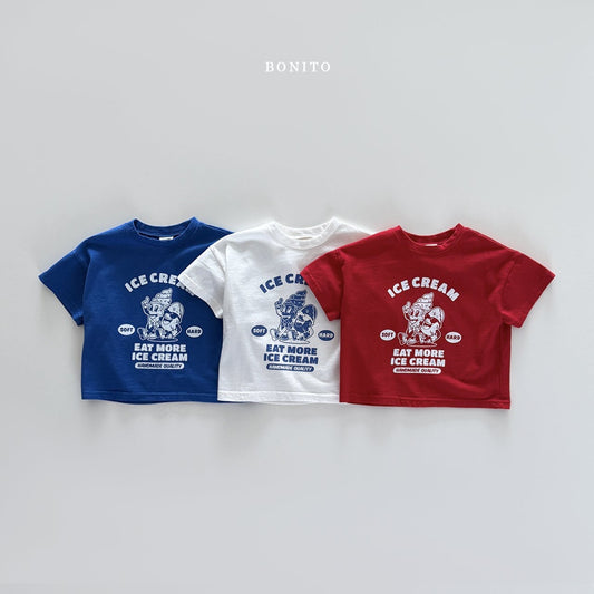 bonito ice cream tee (70-140cm)