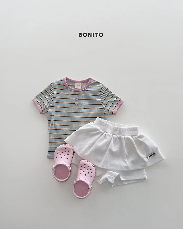 Bonito ST Ribbed t-shirt (~80-140cm)
