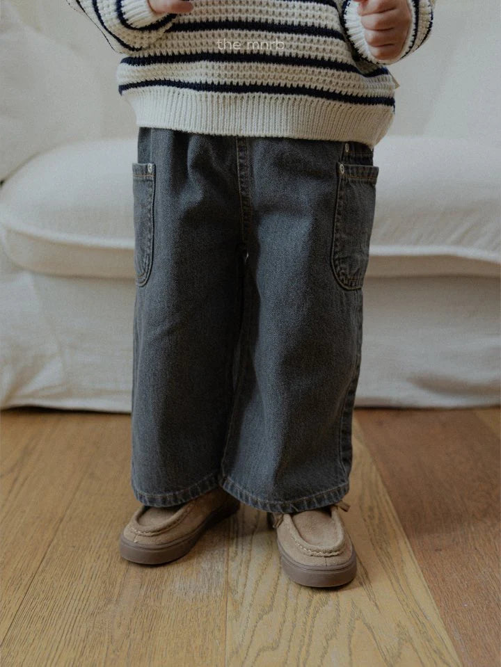 minirobe Join denim pants (70-110cm)