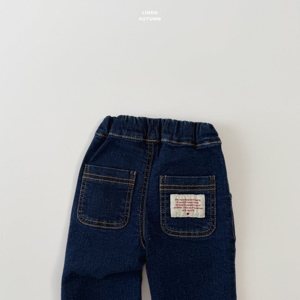 LINDO bootcut denim (80-125cm)