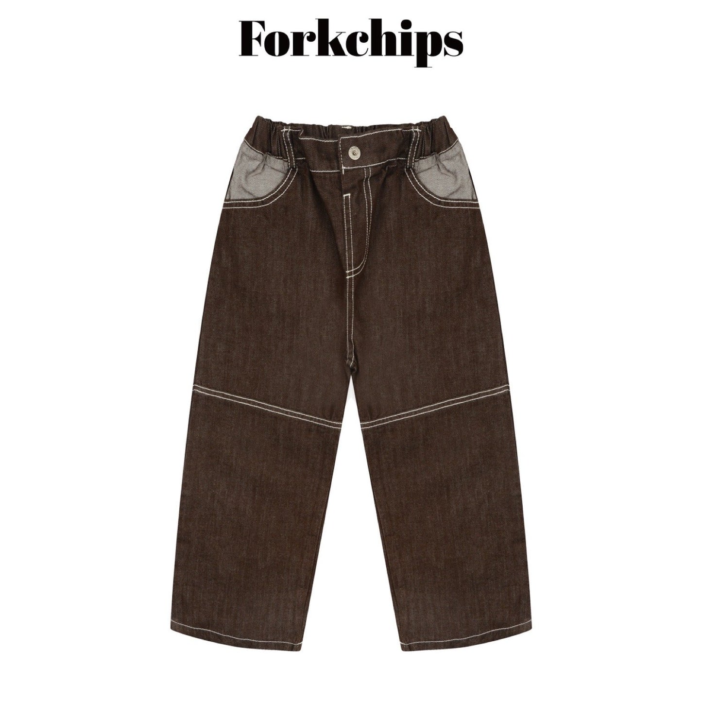 FORKCHIPS union roll up pants (95-160cm)