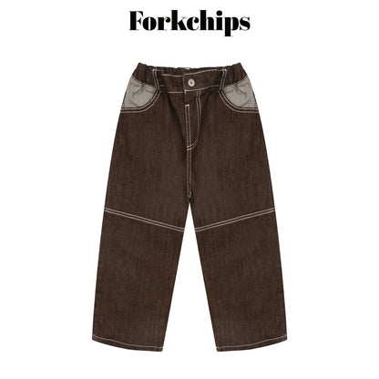 FORKCHIPS union roll up pants (95-160cm)