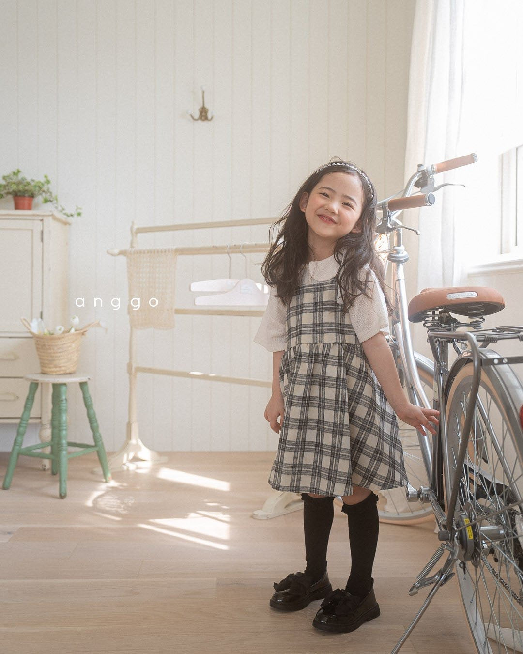 anggo chocolate dress (80-120cm)