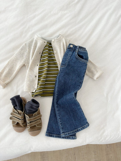 digreen olive cardigan (85-130cm)