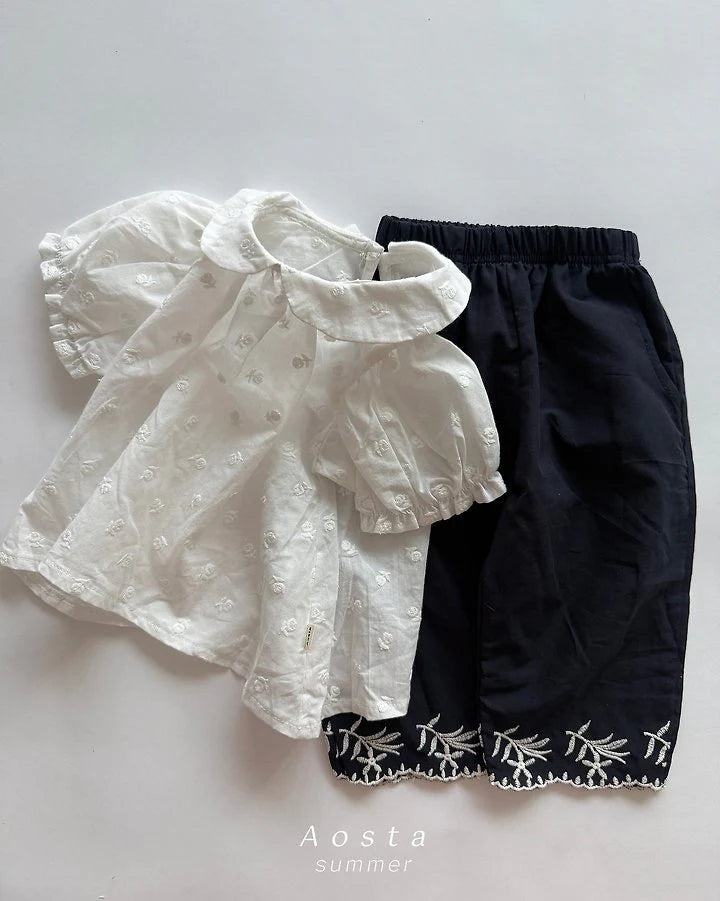 Aosta collar blouse (~70-115cm)