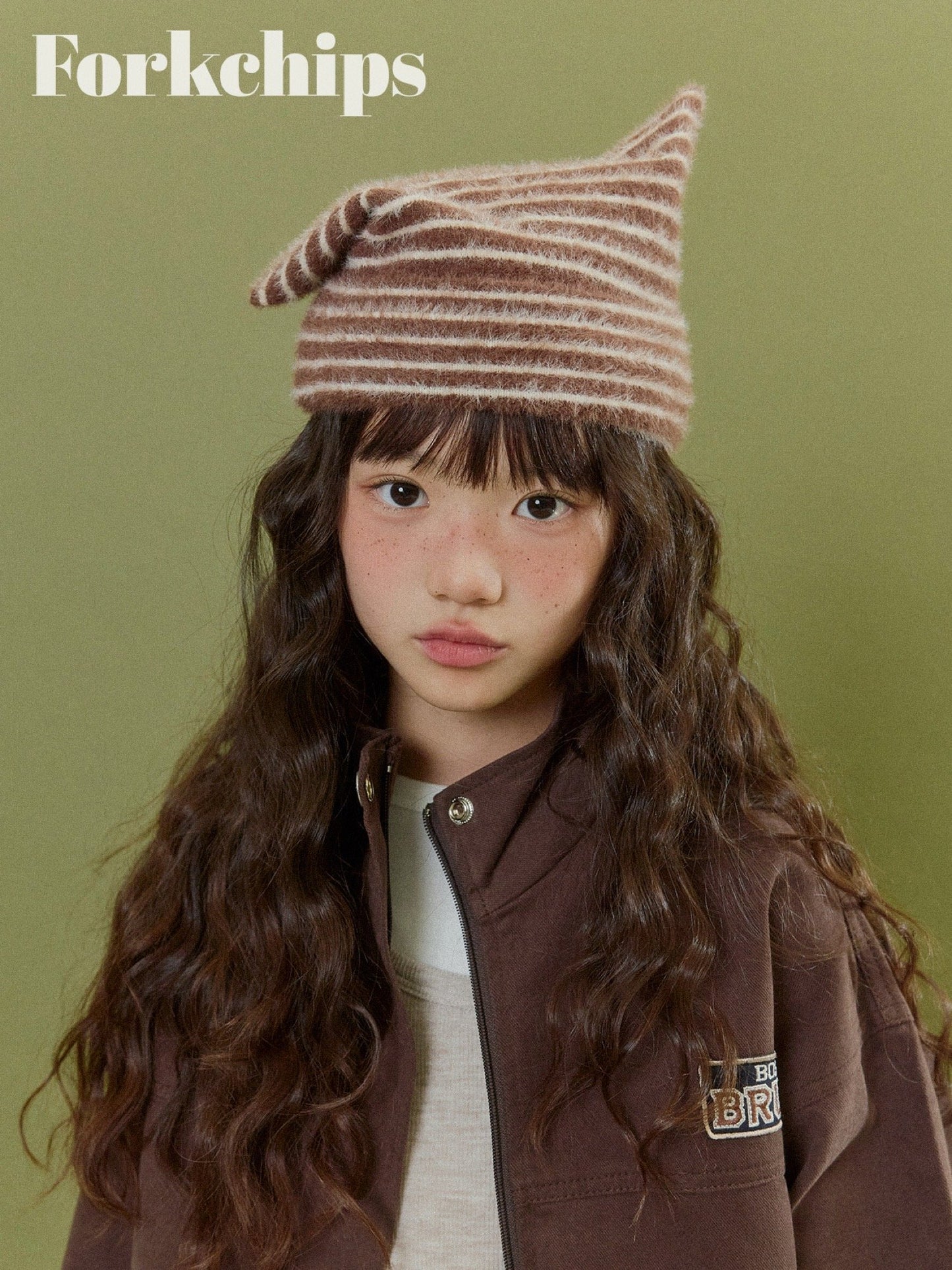 FORKCHIPS angora horm hat