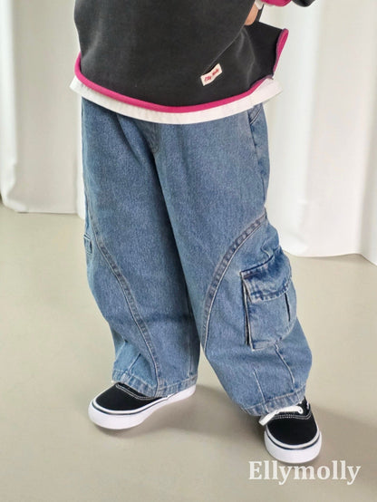 ELLYMOLLY hako balloon cargo pants (90-160cm)